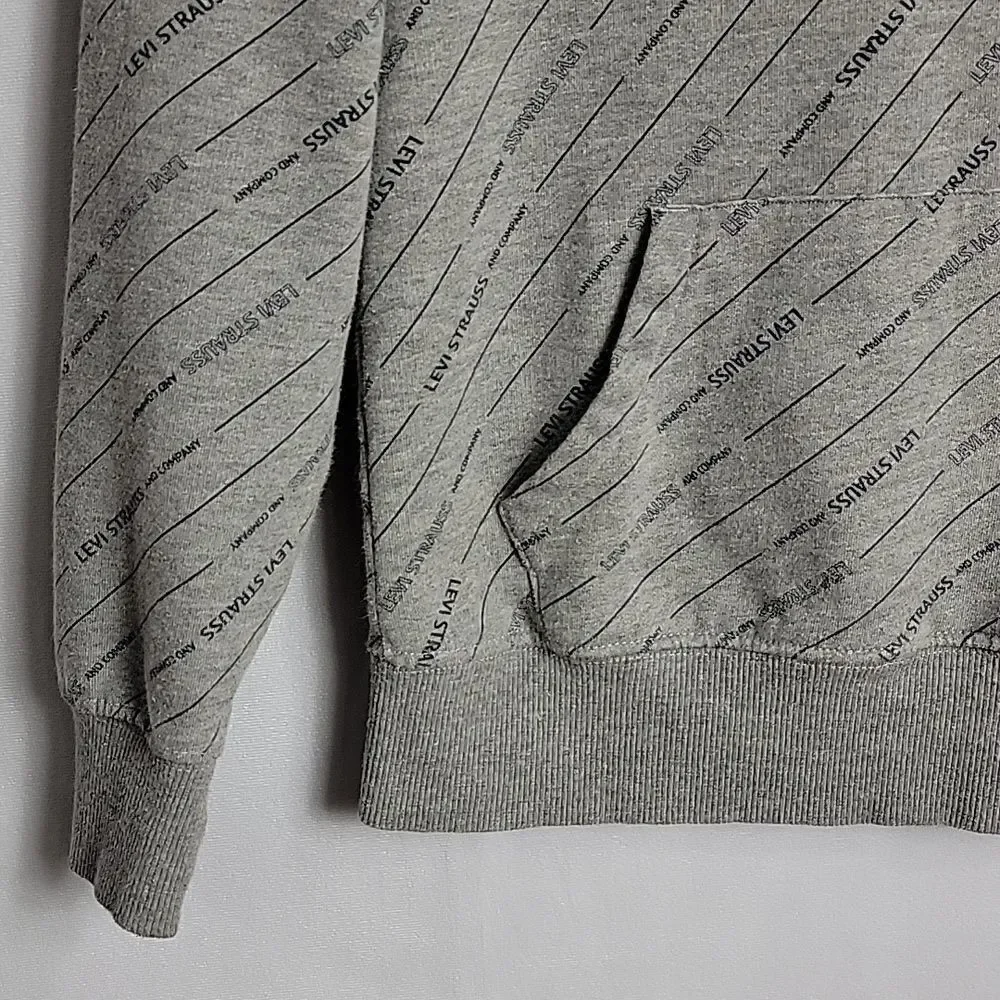🖤5/$20🖤 LEVI'S.. gray hoodie..Sweater..
